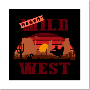 Little Wild West Posters and Art